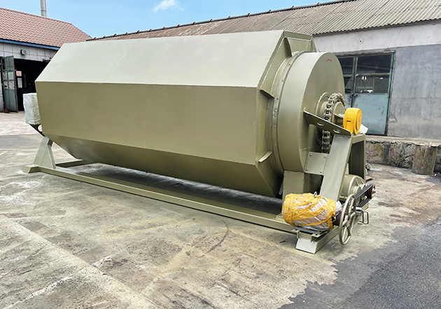 Drying and Polishing Machine